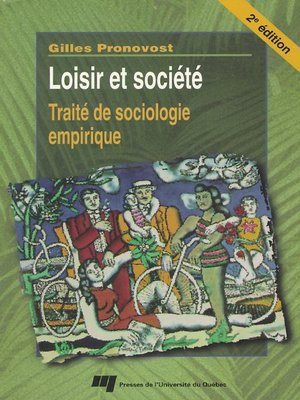cover image of Loisir et société